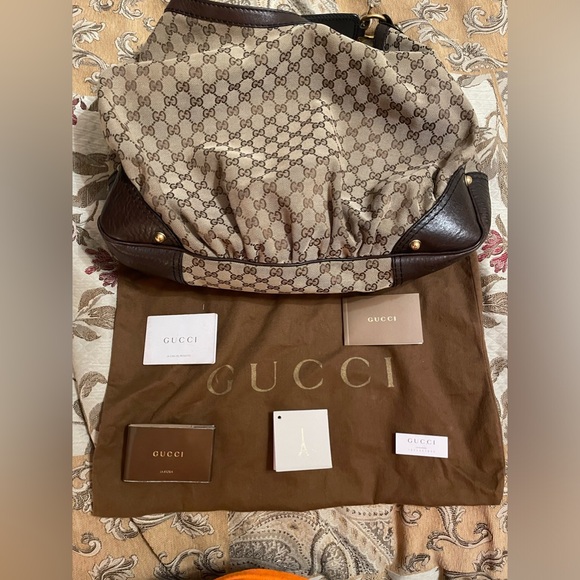 AUTHENTIC GG Gucci Horsebit Hobo in EXCELLENT condition. - Picture 10 of 16